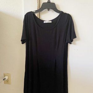 Jolie Black Babydoll Dress